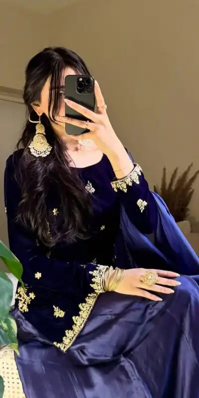 LG 2031 Navy Blue Velvet Sequence Embroidery Work Salwar Suit . Available at ₹1949 only. Delivery 4-6 Working Days. Shop now. | Jump Suits, Tops & Bottoms, Track Suits, Salwar suit, Casual Suits, Creative suits, Designer Suits, Palazzo Suits, Party Wear Suits, Patiala Suits, Straight Suits, Trendy Wear