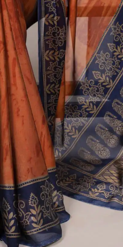 YNF 7103 Orange Rangoli Silk Saree Perfect for Wedding, Party, Karwa Chauth, Makar Sankranti, Baisakhi – . Available at ₹1449 only. Delivery 4-6 Work | Designer Sarees, Embroidered Sarees, Sarees, Bollywood Sarees, Creative Sarees, Ethnic Saree, Modern Digital sarees, Party Wear Sarees