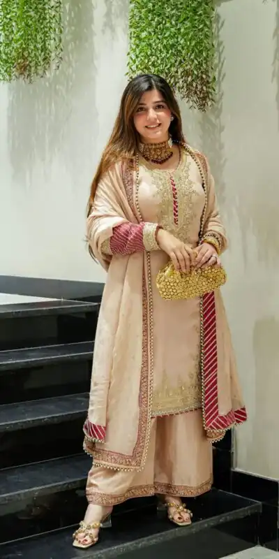 VLM 298 Peach Chinon Silk Salwar Suit Perfect for Wedding, Party, Holi, Onam, Karwa Chauth – . Get it for ₹2149. Delivery 4-6 Working Days. Shop now. | Jump Suits, Tops & Bottoms, Track Suits, Salwar suit, Casual Suits, Creative suits, Designer Suits, Palazzo Suits, Party Wear Suits, Patiala Suits, Straight Suits, Trendy Wear