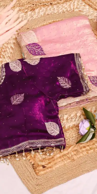 SC 1005 Peach in Soft fandy Silk Embroidery Work & Lace Work Saree . Available at ₹2499 only. Delivery 4-6 Working Days. Shop now. | Designer Sarees, Embroidered Sarees, Sarees, Bollywood Sarees, Creative Sarees, Ethnic Saree, Modern Digital sarees, Party Wear Sarees