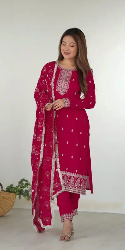 KB 276 pink Color Rangoli Silk Sequence Jari Work Salwar Suit Casual, Wedding, Party, Festive, Events Etc.4-6 Working Days@ 2049/-only | Jump Suits, Salwar suit, Casual Suits, Creative suits, Designer Suits, Palazzo Suits, Party Wear Suits, Patiala Suits, Straight Suits