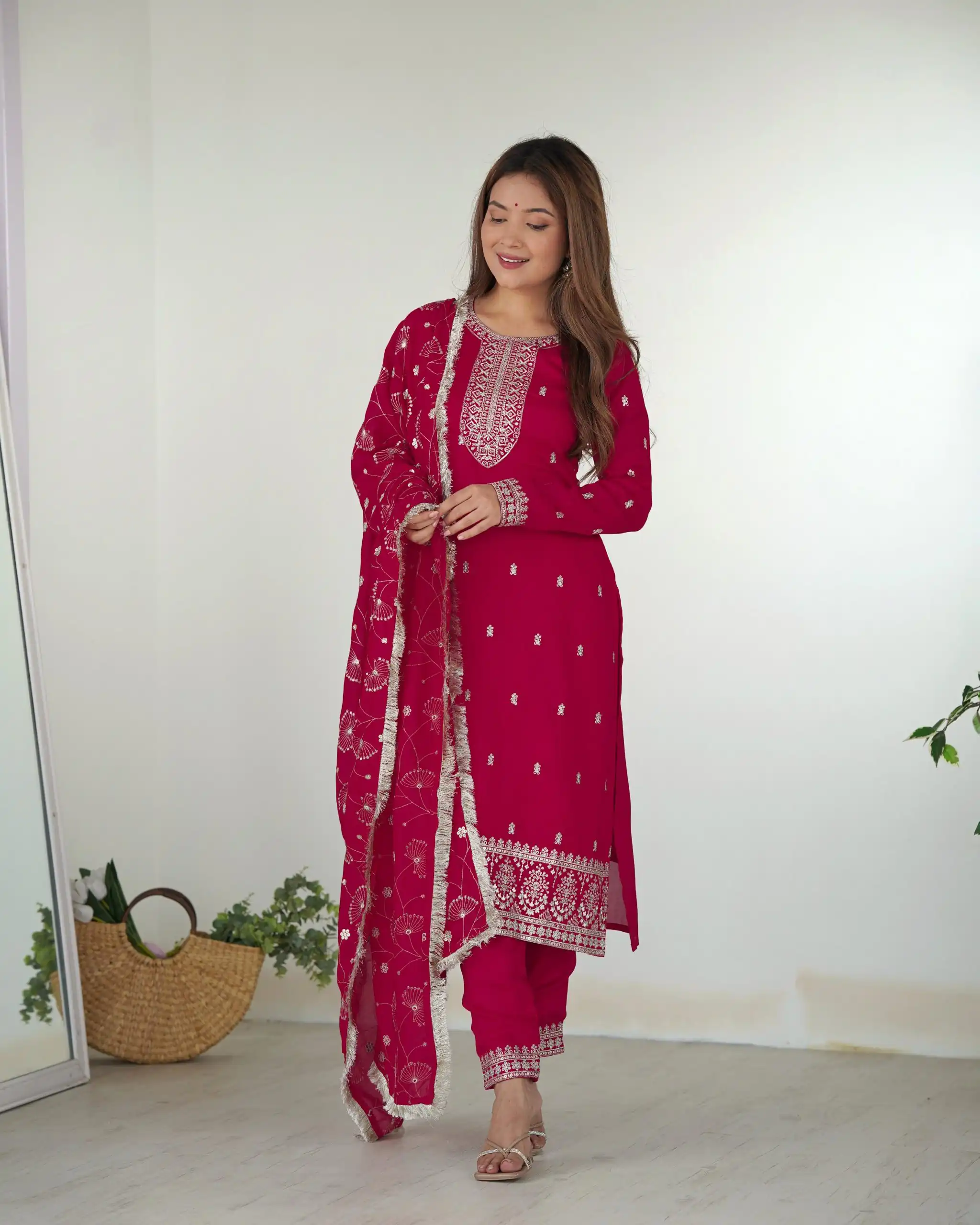 KB 276 pink Color Rangoli Silk Sequence Jari Work Salwar Suit Casual, Wedding, Party, Festive, Events Etc.4-6 Working Days@ 2049/-only | Jump Suits, Salwar suit, Casual Suits, Creative suits, Designer Suits, Palazzo Suits, Party Wear Suits, Patiala Suits, Straight Suits