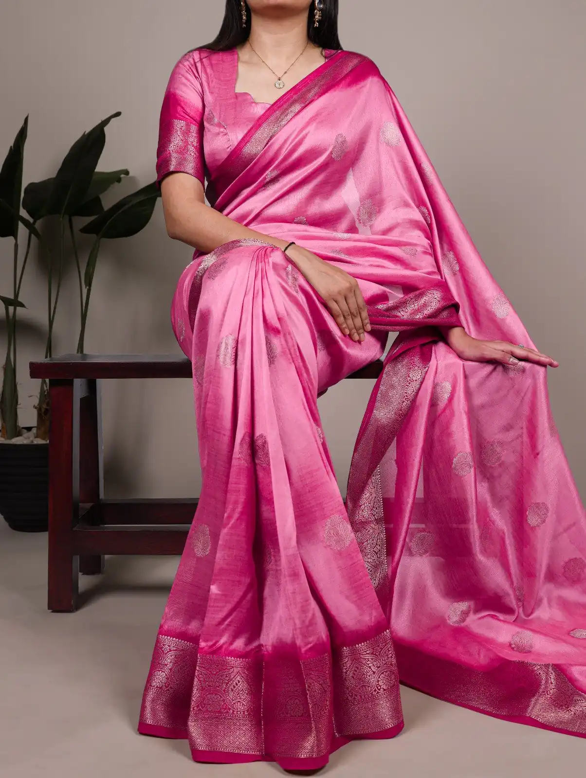 YNF 7909 Pink in Rumali Silk Zari Work Saree . Wedding, Party, Festive, Events Now at just ₹1549. Delivery 4-6 Working Days. Shop now. | Designer Sarees, Embroidered Sarees, Sarees, Bollywood Sarees, Creative Sarees, Ethnic Saree, Modern Digital sarees, Party Wear Sarees