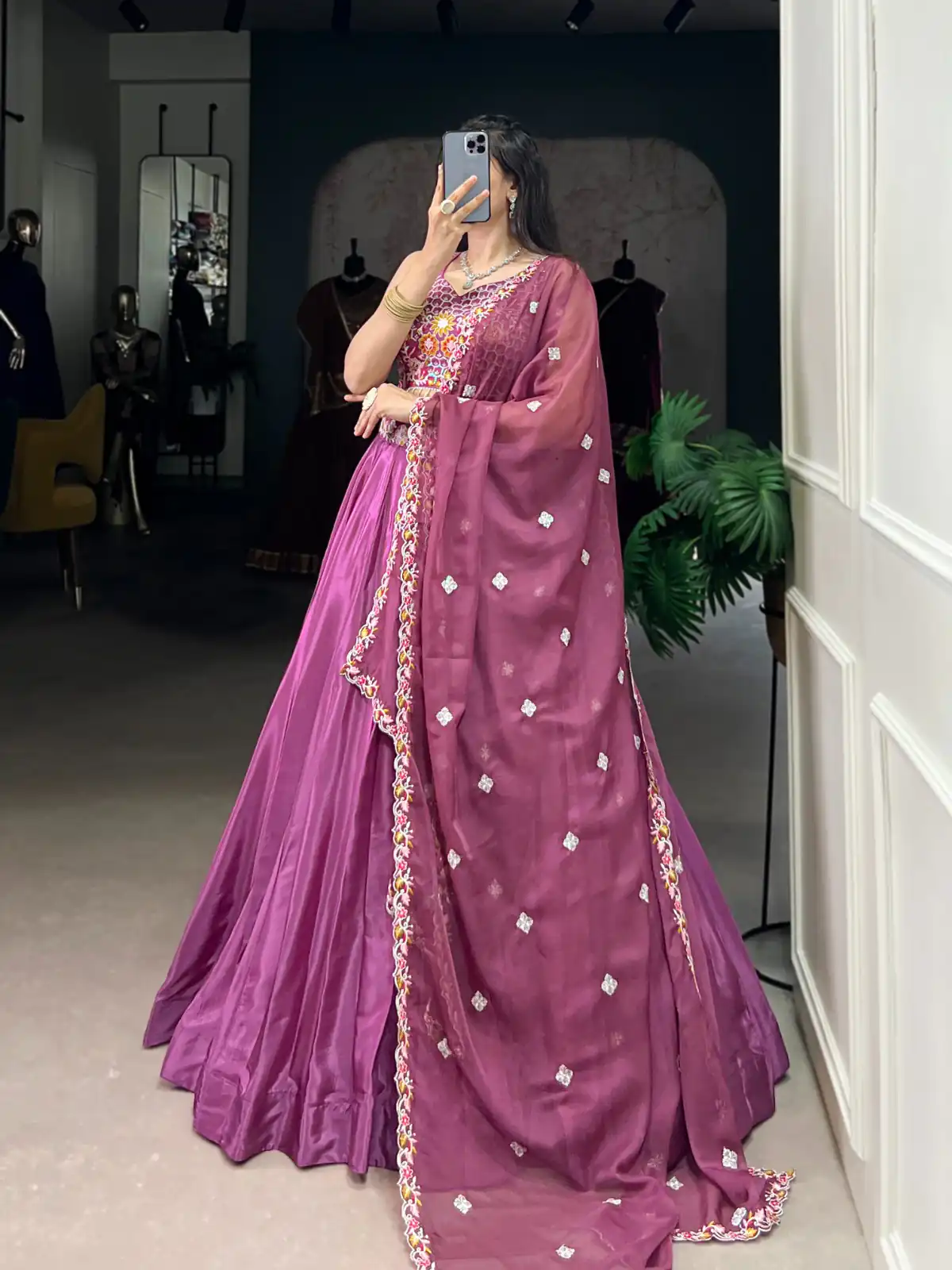 LNB 1446 Pink Silk Crepe Sequins Work & Embroidery Work Lehenga Choli in . Affordable Price ₹2999. Delivery 4-6 Working Days. Shop now. | Lehenga, Bollywood Lehenga, Creative Lehenga, Designer Lehenga, Embroidered Lehenga, Party Wear Lehenga