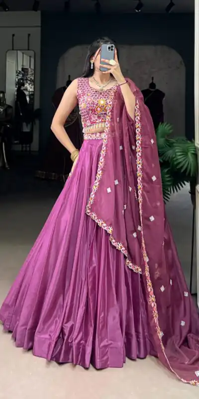 LNB 1446 Pink Silk Crepe Sequins Work & Embroidery Work Lehenga Choli in . Affordable Price ₹2999. Delivery 4-6 Working Days. Shop now. | Lehenga, Bollywood Lehenga, Creative Lehenga, Designer Lehenga, Embroidered Lehenga, Party Wear Lehenga