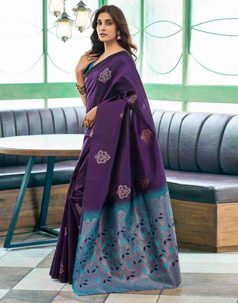 KPR 243 Royal Blue in Soft Lilian Slab Designer Work Saree .Wedding, Party, Festive, Events Available at ₹1349 only. Delivery 4-6 Working Days. Shop now. | Designer Sarees, Embroidered Sarees, Sarees, Bollywood Sarees, Creative Sarees, Ethnic Saree, Modern Digital sarees, Party Wear Sarees