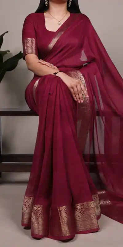 YNF 7908 Rani Pink Mass Mello Saree with Zari Work. Wedding, Party, Festive, Events Introductory Price ₹1449. Delivery 4-6 Working Days. Shop now. | Designer Sarees, Embroidered Sarees, Sarees, Bollywood Sarees, Creative Sarees, Ethnic Saree, Modern Digital sarees, Party Wear Sarees