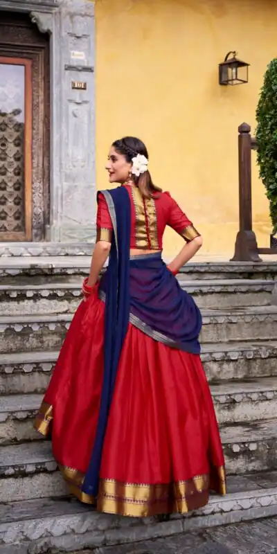 LNB 2029 Red Poly Cotton Lehenga Choli Perfect for Wedding, Party, Bridal Wear, Sangeet, Baisakhi –. Affordable Price ₹1899. Delivery 4-6 Working Days. | Lehenga, Bollywood Lehenga, Creative Lehenga, Designer Lehenga, Embroidered Lehenga, Party Wear Lehenga
