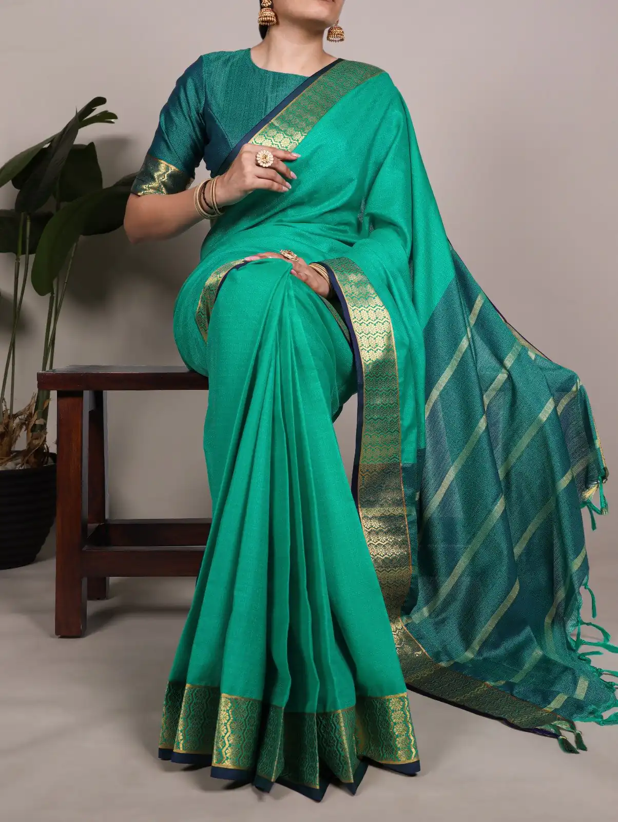 YNF 7408 Sea Green Color Poly Cotton Saree With Zari Work. Wedding, Party, Festive, Events, Affordable Price ₹1399. Delivery 4-6 Working Days. Shop now. | Designer Sarees, Embroidered Sarees, Sarees, Bollywood Sarees, Creative Sarees, Ethnic Saree, Modern Digital sarees, Party Wear Sarees