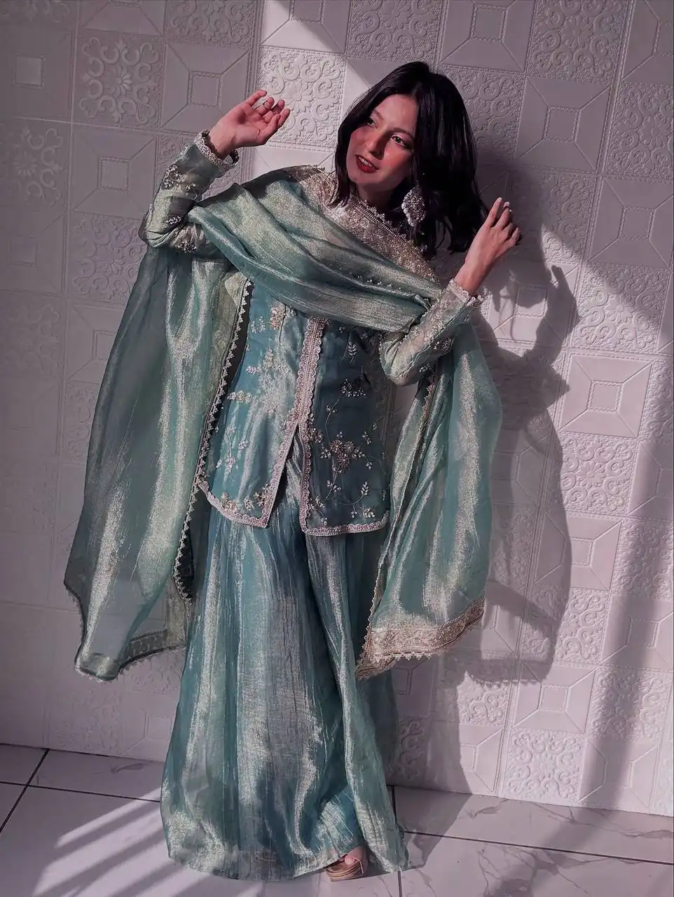 BT 5009 Sky Blue Fandy Silk Salwar Suit Perfect for Wedding, Party, Bridal Wear, Family Gatherings, Engagement – . Exclusive Offer ₹2499. Delivery | Jump Suits, Tops & Bottoms, Track Suits, Salwar suit, Casual Suits, Creative suits, Designer Suits, Palazzo Suits, Party Wear Suits, Patiala Suits, Straight Suits, Trendy Wear