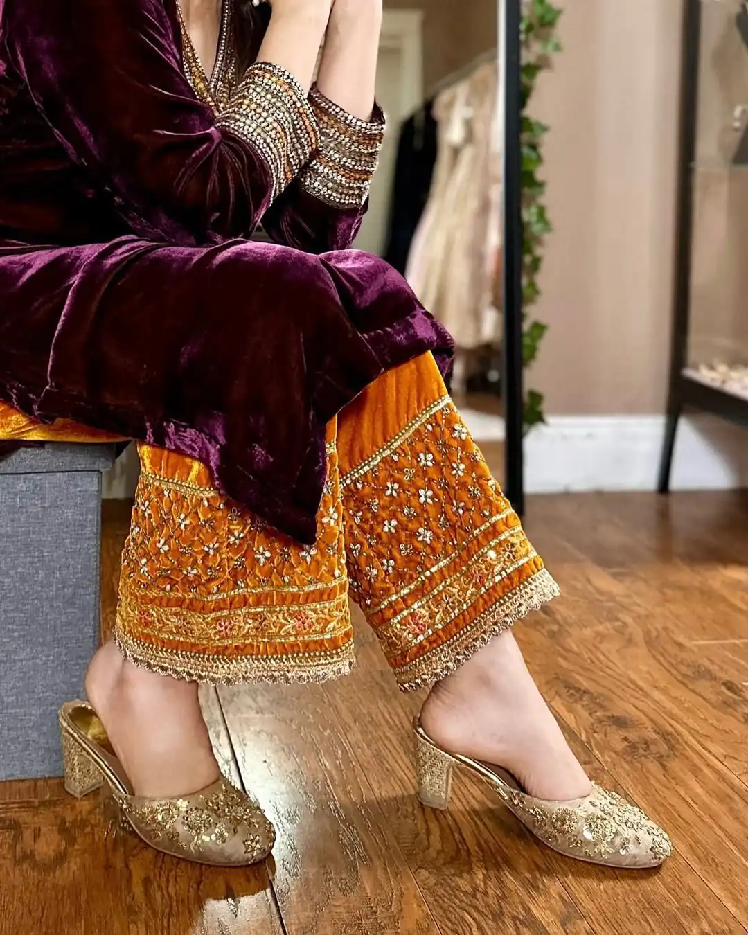 LG 2028 Wine Velvet Salwar Suit with Mirror Work & Embroidery Work. Available at ₹1949 only. Delivery 4-6 Working Days. Shop now. | Jump Suits, Tops & Bottoms, Track Suits, Salwar suit, Casual Suits, Creative suits, Designer Suits, Palazzo Suits, Party Wear Suits, Patiala Suits, Straight Suits, Trendy Wear