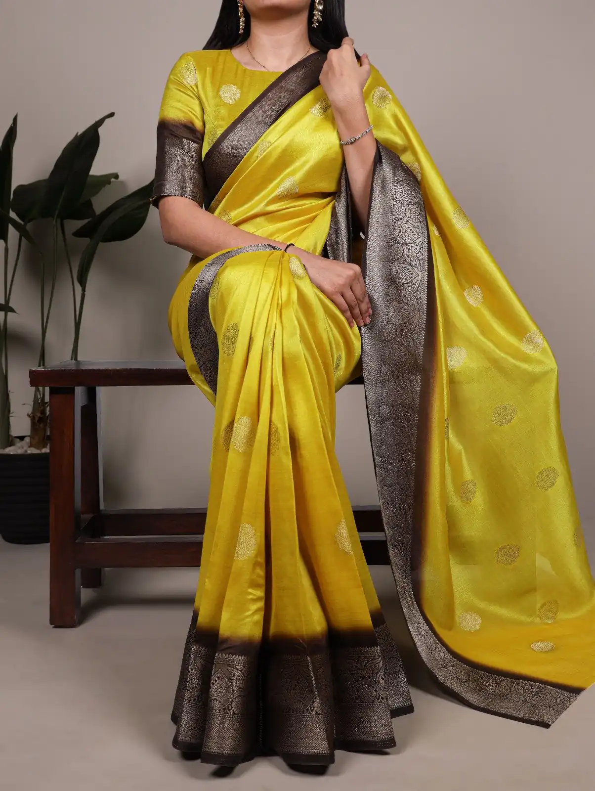 YNF 7909 Yellow in Rumali Silk Zari Work Saree . Wedding, Party, Festive, Events Now at just ₹1549. Delivery 4-6 Working Days. Shop now. | Designer Sarees, Embroidered Sarees, Sarees, Bollywood Sarees, Creative Sarees, Ethnic Saree, Modern Digital sarees, Party Wear Sarees