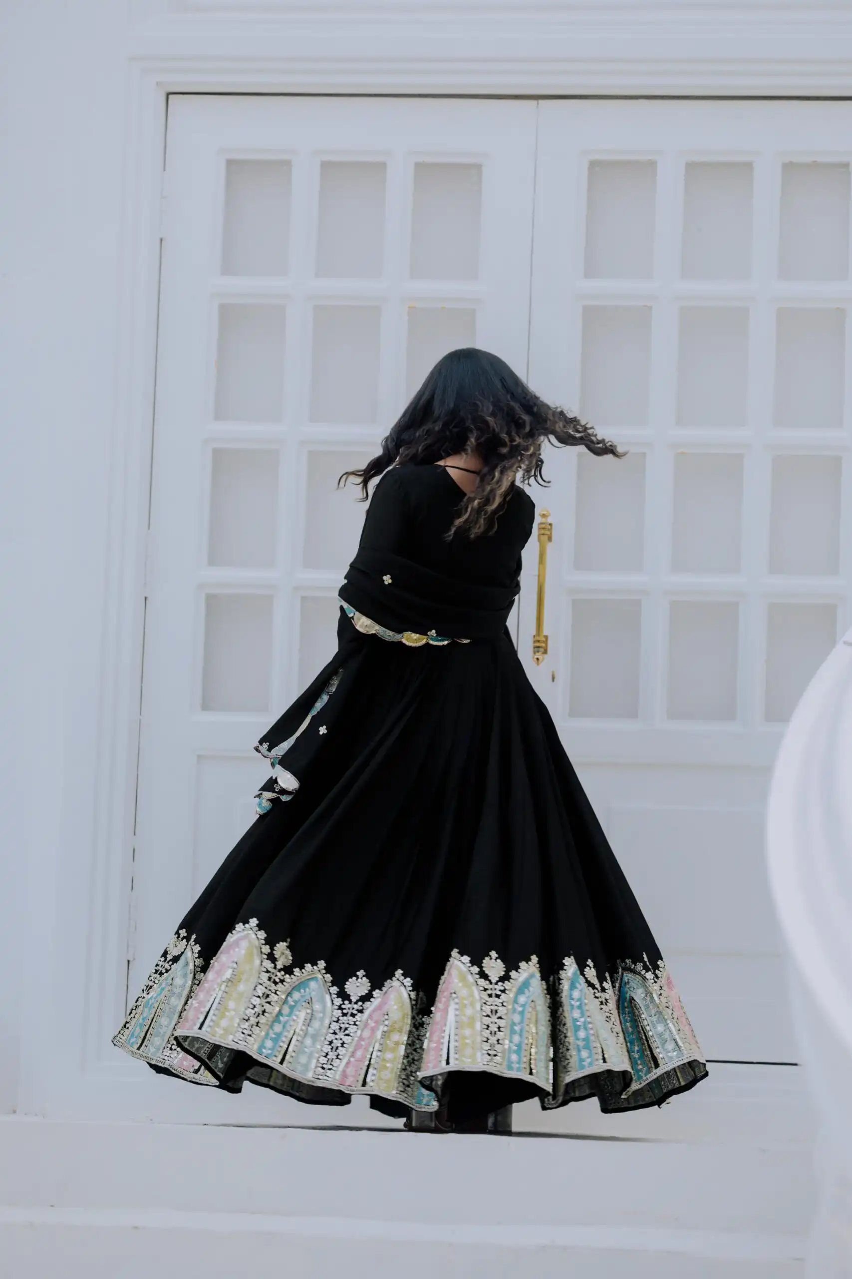 ZF 5002 Black Color Chinon Silk Salwar Suit with Embroidery Work. Festive Deal ₹2099. Delivery 4-6 Working Days. Shop now. | Jump Suits, Tops & Bottoms, Track Suits, Salwar suit, Casual Suits, Creative suits, Designer Suits, Palazzo Suits, Party Wear Suits, Patiala Suits, Straight Suits, Trendy Wear