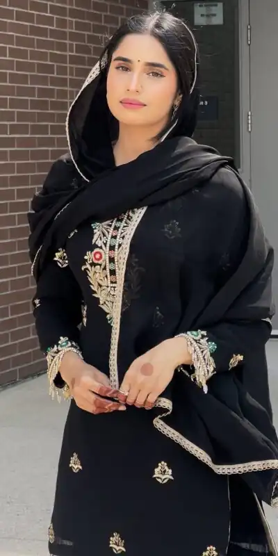 ZF 421 Black in Chinon Silk Lace Work & Embroidery Work Salwar Suit . Available at ₹1899 only. Delivery 4-6 Working Days. Shop now. | Jump Suits, Tops & Bottoms, Track Suits, Salwar suit, Casual Suits, Creative suits, Designer Suits, Palazzo Suits, Party Wear Suits, Patiala Suits, Straight Suits, Trendy Wear