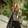 AD 213 Black Khajuri Crush Georgette Salwar Suit with Lace Work & Embroidery Work. Festive Deal ₹2649. Delivery 4-6 Working Days. Shop now. | Jump Suits, Tops & Bottoms, Track Suits, Salwar suit, Casual Suits, Creative suits, Designer Suits, Palazzo Suits, Party Wear Suits, Patiala Suits, Straight Suits, Trendy Wear