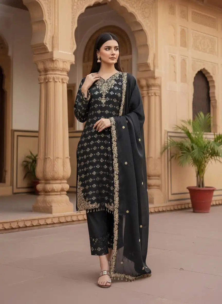ZSR 3158 Black in Organza Silk Lace Work & Embroidery Work Salwar Suit . Get it for ₹2399. Delivery 4-6 Working Days. Shop now. | Jump Suits, Tops & Bottoms, Track Suits, Salwar suit, Casual Suits, Creative suits, Designer Suits, Palazzo Suits, Party Wear Suits, Patiala Suits, Straight Suits, Trendy Wear