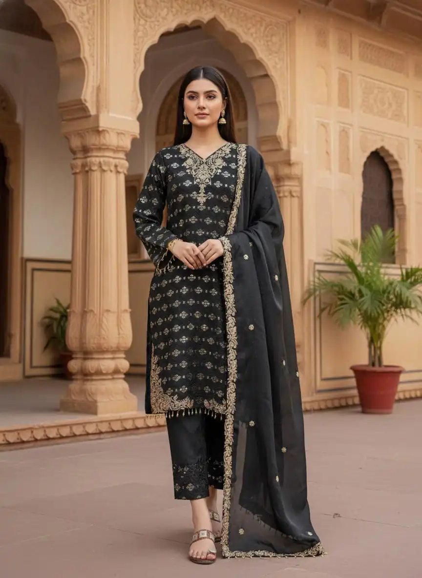 ZSR 3158 Black in Organza Silk Lace Work & Embroidery Work Salwar Suit . Get it for ₹2399. Delivery 4-6 Working Days. Shop now. | Jump Suits, Tops & Bottoms, Track Suits, Salwar suit, Casual Suits, Creative suits, Designer Suits, Palazzo Suits, Party Wear Suits, Patiala Suits, Straight Suits, Trendy Wear