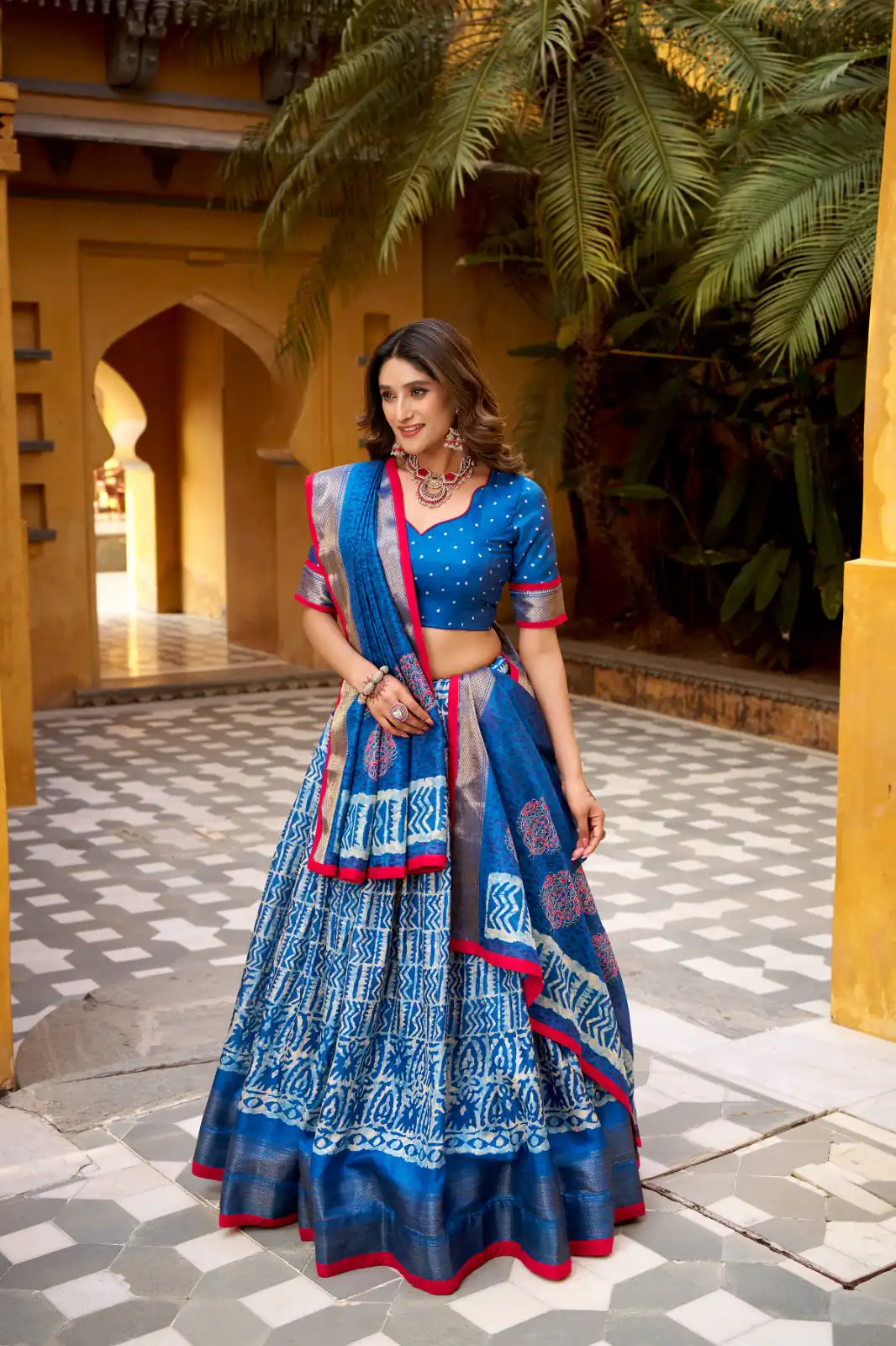 LNB 1252 Blue Dola Silk Lehenga Choli Perfect for Wedding, Party, Raksha Bandhan, Engagement, Onam – . Now at just ₹2449. Delivery 4-6 Working Days. | Lehenga, Bollywood Lehenga, Creative Lehenga, Designer Lehenga, Embroidered Lehenga, Party Wear Lehenga