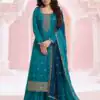 FC 69451 Blue Vichitra Salwar Suit with Zari Work & Embroidery Work. Best Price ₹2099. Delivery 4-6 Working Days. Shop now. | Jump Suits, Tops & Bottoms, Track Suits, Salwar suit, Casual Suits, Creative suits, Designer Suits, Palazzo Suits, Party Wear Suits, Patiala Suits, Straight Suits, Trendy Wear