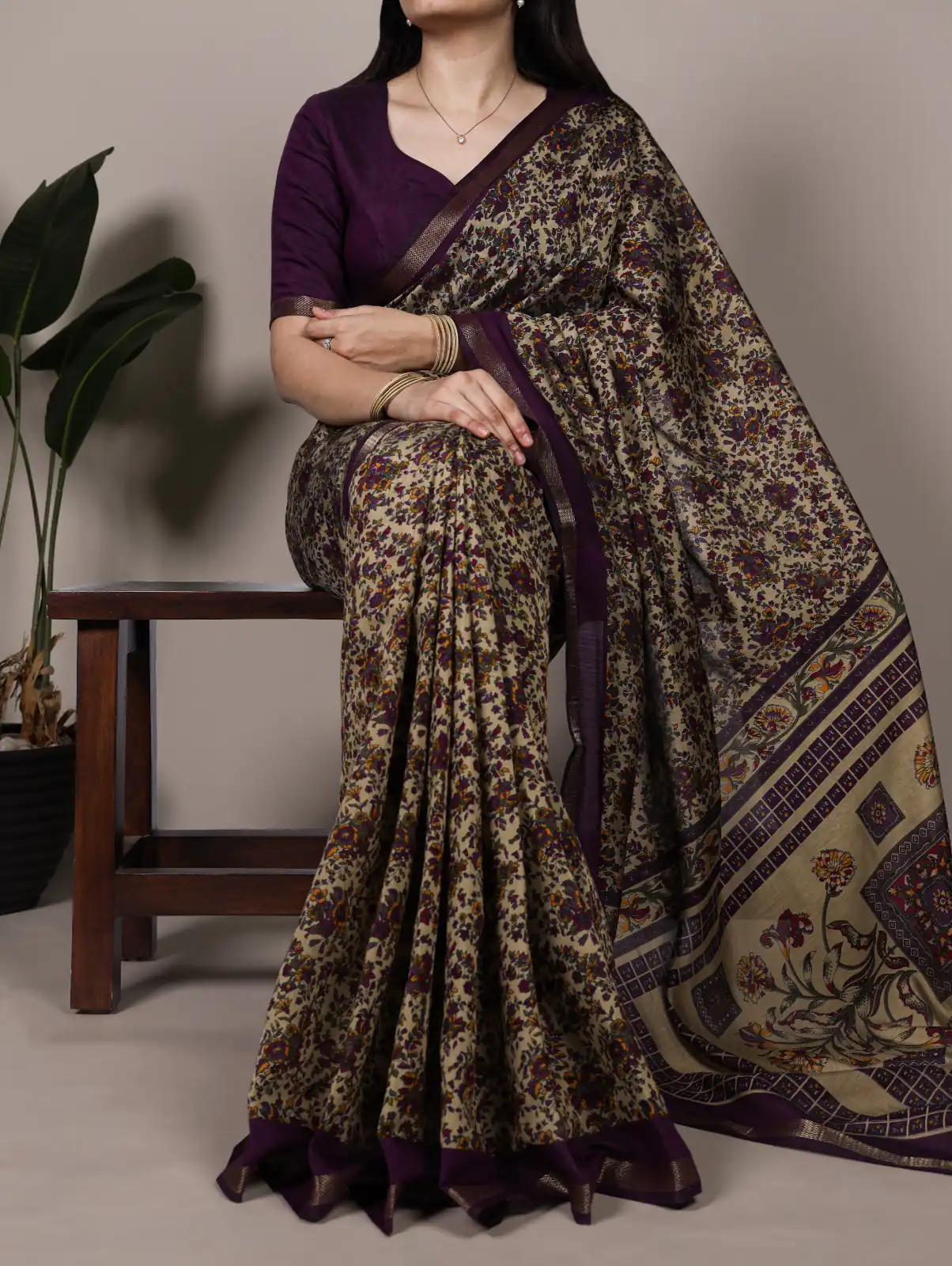 YNF 7200 Dark Purple Color Polyester Viscose Chanderi Saree with Zari Work. Get it for ₹1599. Delivery 4-6 Working Days. Shop now. | Sarees, Bollywood Sarees, Creative Sarees, Designer Sarees, Embroidered Sarees, Ethnic Saree, Modern Digital sarees, Party Wear Sarees