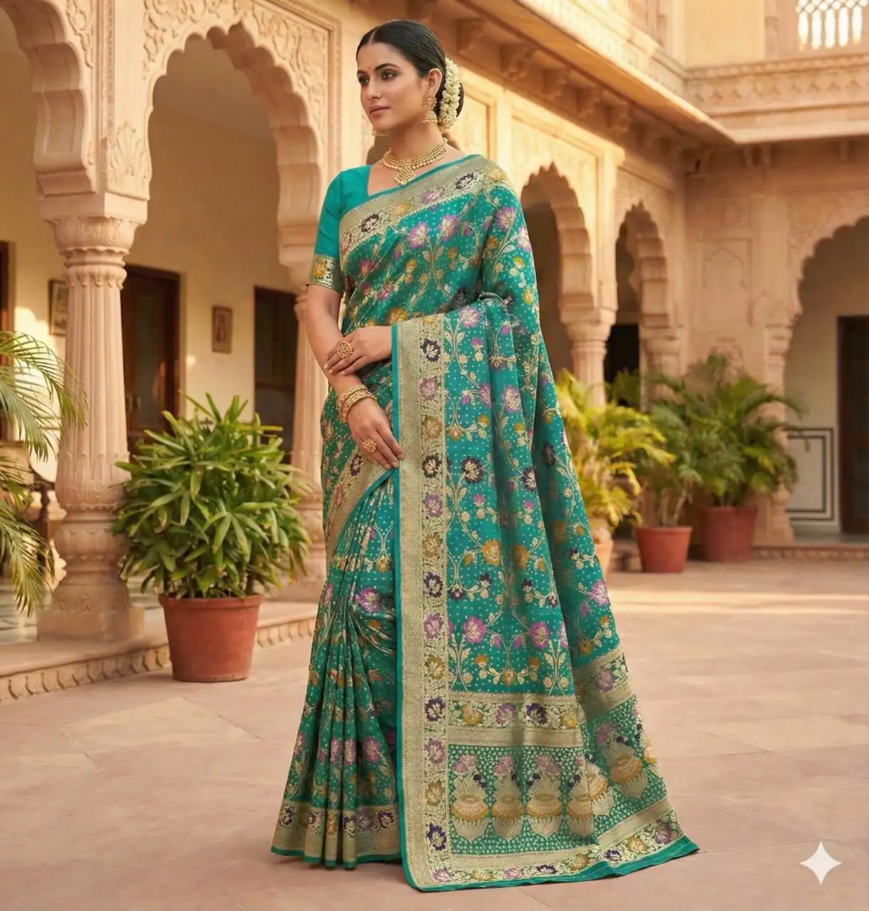 MS 546 Firozi in Color Banarasi Silk Zari Work All Over Saree . Available at ₹1649 only. Delivery 4-6 Working Days. Shop now. | Designer Sarees, Embroidered Sarees, Sarees, Bollywood Sarees, Creative Sarees, Ethnic Saree, Modern Digital sarees, Party Wear Sarees