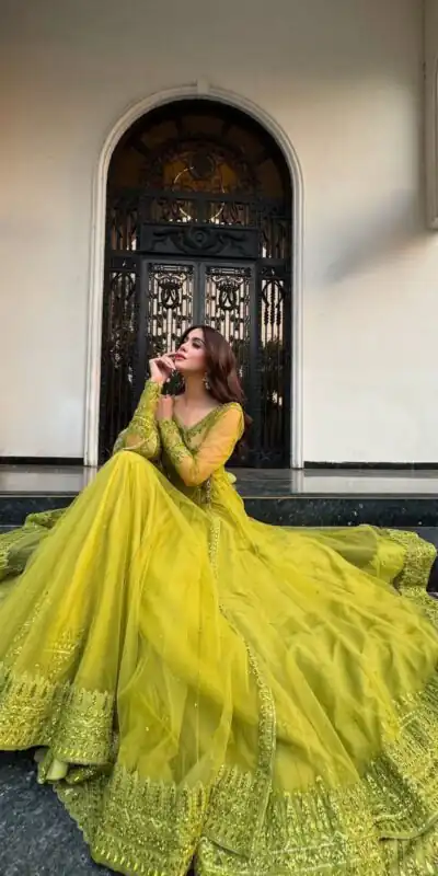 RTC 5895 Green Butterfly Net Lehenga Choli with Designer Work. Affordable Price ₹2599. Delivery 4-6 Working Days. Shop now. | Lehenga, Bollywood Lehenga, Creative Lehenga, Designer Lehenga, Embroidered Lehenga, Party Wear Lehenga