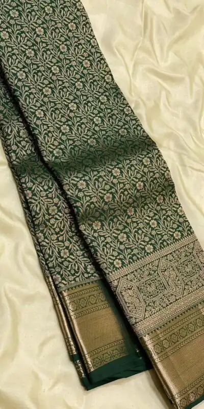 KPR 261 Green in Soft Lichi Silk Lace Border & Lace Work Saree . Available at ₹1499 only. Delivery 4-6 Working Days. Shop now. | Sarees, Bollywood Sarees, Creative Sarees, Designer Sarees, Embroidered Sarees, Ethnic Saree, Modern Digital sarees, Party Wear Sarees