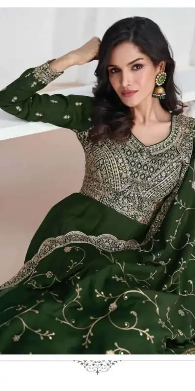 FC Saroj 9943 Green Vichitra Salwar Suit with Embroidery Work & Lace Work. Special Price ₹3049. Delivery 4-6 Working Days. Shop now. | Jump Suits, Tops & Bottoms, Track Suits, Salwar suit, Casual Suits, Creative suits, Designer Suits, Palazzo Suits, Party Wear Suits, Patiala Suits, Straight Suits, Trendy Wear