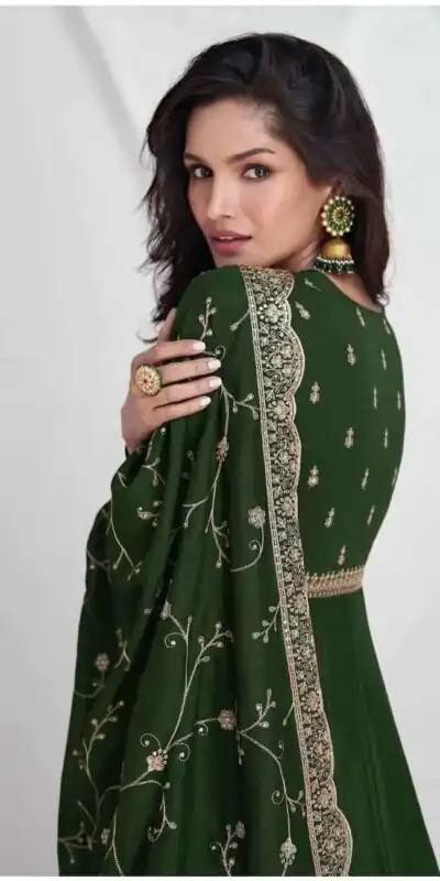 FC Saroj 9943 Green Vichitra Salwar Suit with Embroidery Work & Lace Work. Special Price ₹3049. Delivery 4-6 Working Days. Shop now. | Jump Suits, Tops & Bottoms, Track Suits, Salwar suit, Casual Suits, Creative suits, Designer Suits, Palazzo Suits, Party Wear Suits, Patiala Suits, Straight Suits, Trendy Wear