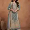 FC 1125 Grey Vichitra Salwar Suit with Embroidery Work & Lace Work. Available at ₹3049 only. Delivery 4-6 Working Days. Shop now. | Jump Suits, Tops & Bottoms, Track Suits, Salwar suit, Casual Suits, Creative suits, Designer Suits, Palazzo Suits, Party Wear Suits, Patiala Suits, Straight Suits, Trendy Wear