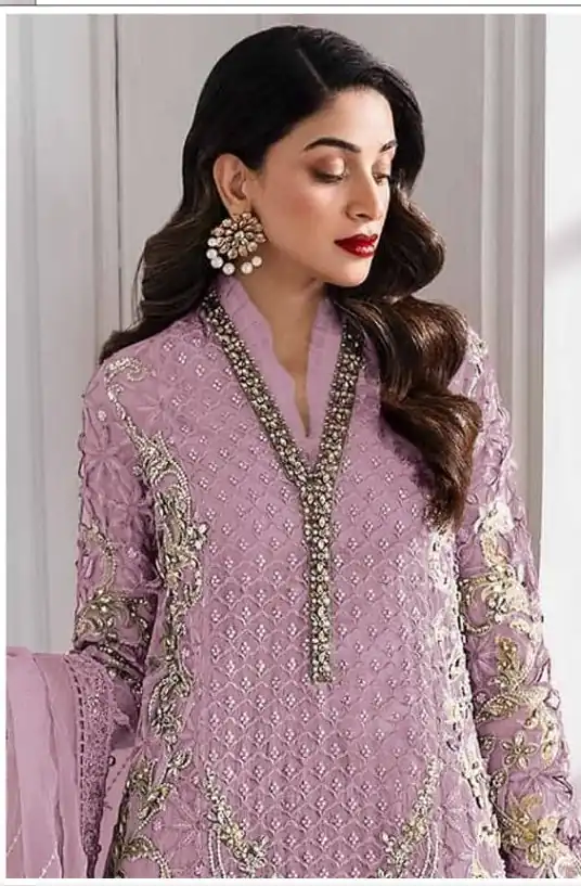 FC 1192 Lavender Color Georgette Salwar Suit with Embroidery Work. Introductory Price ₹2499. Delivery 4-6 Working Days. Shop now. | Jump Suits, Tops & Bottoms, Track Suits, Salwar suit, Casual Suits, Creative suits, Designer Suits, Palazzo Suits, Party Wear Suits, Patiala Suits, Straight Suits, Trendy Wear