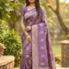 MB 9 Lavender Color Satin Silk Saree with Lace Work & Zari Work. Exclusive Offer ₹2149. Delivery 4-6 Working Days. Shop now. | Sarees, Bollywood Sarees, Creative Sarees, Designer Sarees, Embroidered Sarees, Ethnic Saree, Modern Digital sarees, Party Wear Sarees