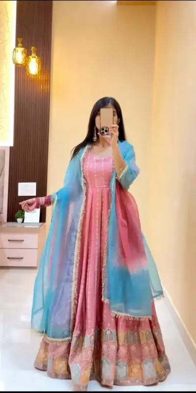 RTC 5964 Light Peach Chinon silk Salwar Suit with Digital Print & Lace Work. Best Price ₹2499. Delivery 4-6 Working Days. Shop now. | Jump Suits, Tops & Bottoms, Track Suits, Salwar suit, Casual Suits, Creative suits, Designer Suits, Palazzo Suits, Party Wear Suits, Patiala Suits, Straight Suits, Trendy Wear