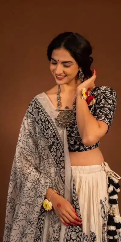 PC 440 Light Peach in Cotton Kalamkari Print Lehenga Choli . Available at ₹2149 only. Delivery 4-6 Working Days. Shop now. | Lehenga, Bollywood Lehenga, Creative Lehenga, Designer Lehenga, Embroidered Lehenga, Party Wear Lehenga