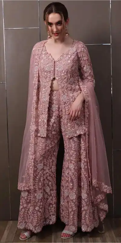 RTC 5945 Light Pink Color Faux Georgette Salwar Suit with Lace Work. Special Price ₹3099. Delivery 4-6 Working Days. Shop now. | Jump Suits, Tops & Bottoms, Track Suits, Salwar suit, Casual Suits, Creative suits, Designer Suits, Palazzo Suits, Party Wear Suits, Patiala Suits, Straight Suits, Trendy Wear