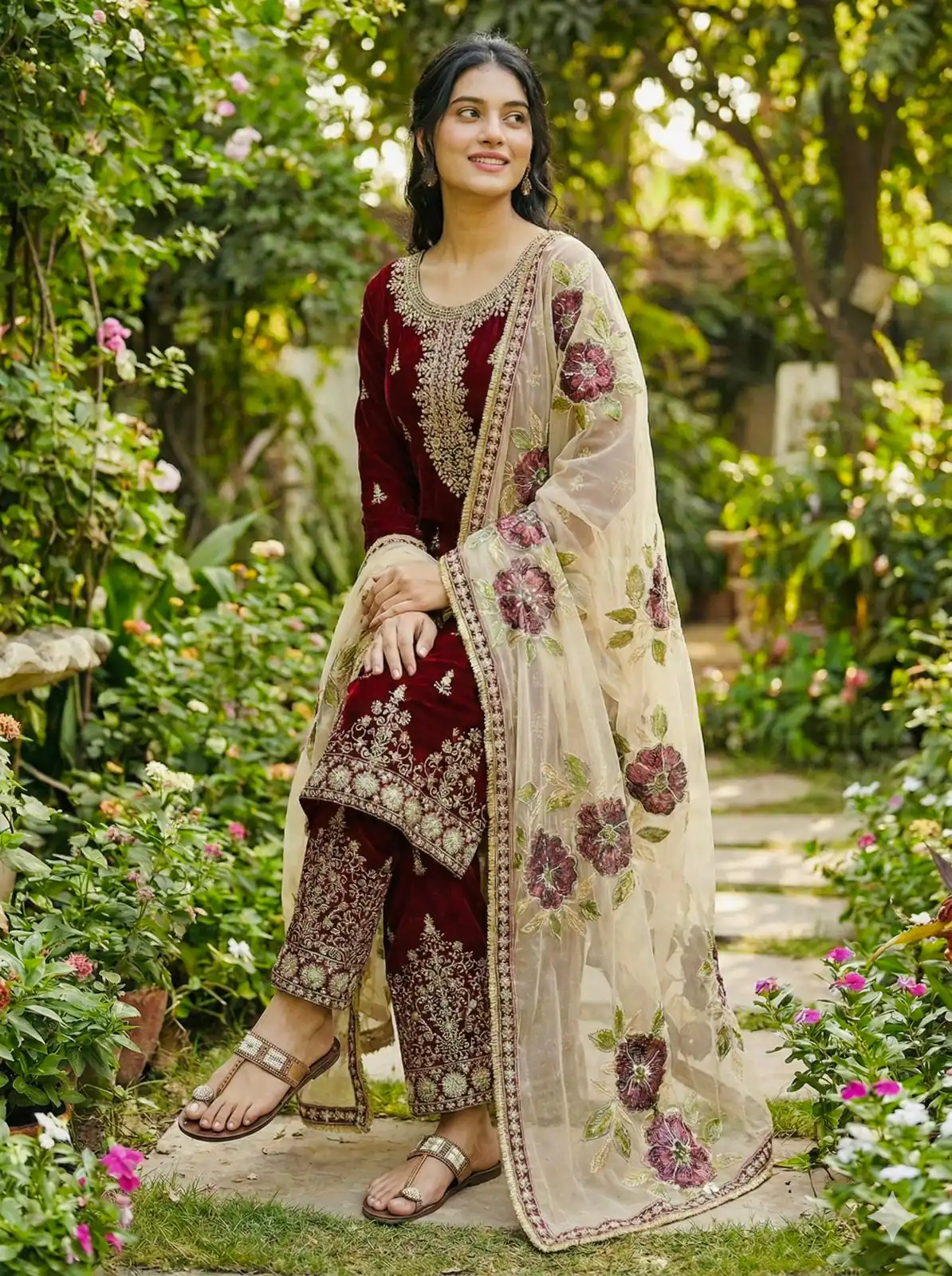 SRK 5318 Maroon in Organza Silk Lace Work & Embroidery Work Salwar Suit . Get it for ₹2399. Delivery 4-6 Working Days. Shop now. | Jump Suits, Tops & Bottoms, Track Suits, Salwar suit, Casual Suits, Creative suits, Designer Suits, Palazzo Suits, Party Wear Suits, Patiala Suits, Straight Suits, Trendy Wear