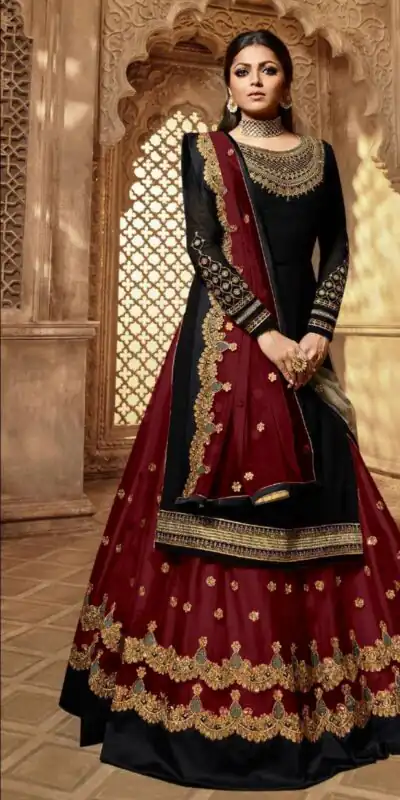 FC LT 3907 Maroon in Color Satin Georgette Stone Work Salwar Suit . Special Price ₹2499. Delivery 4-6 Working Days. Shop now. | Jump Suits, Tops & Bottoms, Track Suits, Salwar suit, Casual Suits, Creative suits, Designer Suits, Palazzo Suits, Party Wear Suits, Patiala Suits, Straight Suits, Trendy Wear