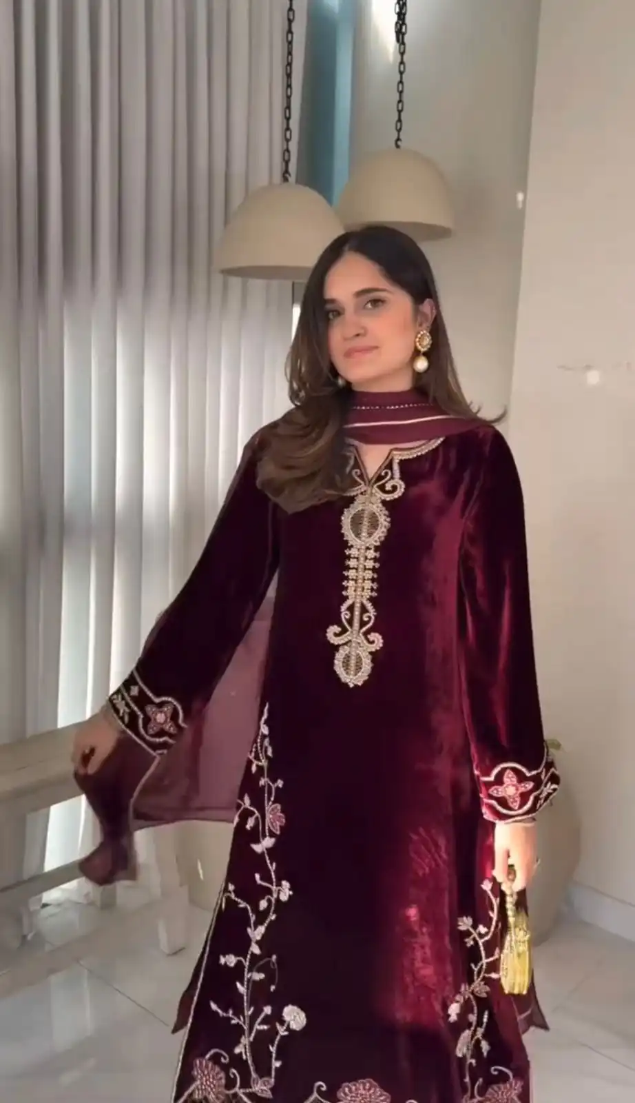 SSR 530 Maroon in Viscose Velvet Lace Work & Embroidery Work Salwar Suit . Special Price ₹1949. Delivery 4-6 Working Days. Shop now. | Lehenga, Bollywood Lehenga, Creative Lehenga, Designer Lehenga, Embroidered Lehenga, Party Wear Lehenga