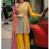 DS Ebaa 1608 Mustered Chinon Salwar Suit Perfect for Wedding, Party, Diwali, Eid, Cultural Events – . Exclusive Offer ₹2999. Delivery 4-6 Working Days. | Jump Suits, Tops & Bottoms, Track Suits, Salwar suit, Casual Suits, Creative suits, Designer Suits, Palazzo Suits, Party Wear Suits, Patiala Suits, Straight Suits, Trendy Wear