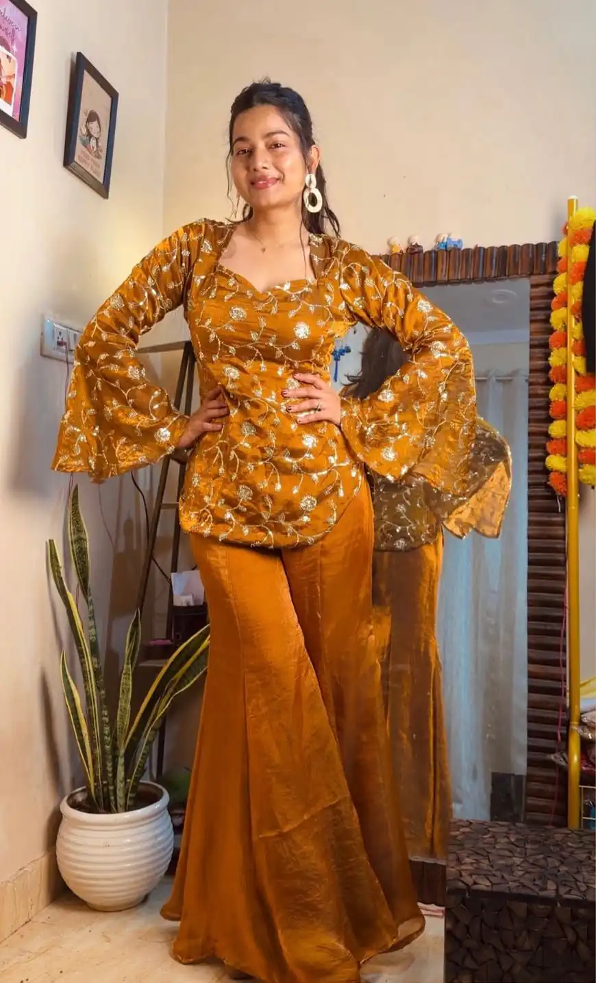 ZF 436 Mustered Fandy Silk Salwar Suit Perfect for Wedding, Party, Housewarming, Reception, Engagement – . Get it for ₹2049. Delivery 4-6 Working D | Jump Suits, Tops & Bottoms, Track Suits, Salwar suit, Casual Suits, Creative suits, Designer Suits, Palazzo Suits, Party Wear Suits, Patiala Suits, Straight Suits, Trendy Wear