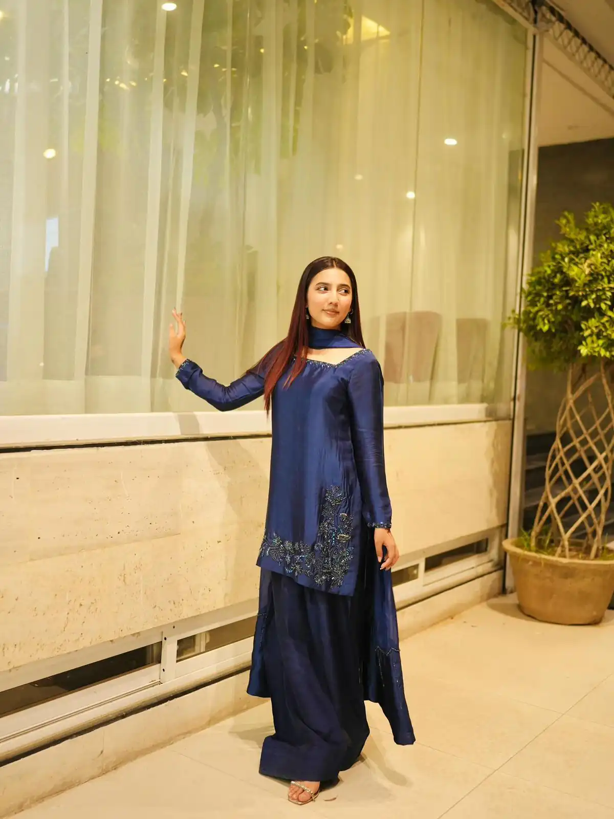 ZF 420 Navy Blue in Natural Crep Silk Embroidery Work Salwar Suit . Exclusive Offer ₹1899. Delivery 4-6 Working Days. Shop now. | Jump Suits, Tops & Bottoms, Track Suits, Salwar suit, Casual Suits, Creative suits, Designer Suits, Palazzo Suits, Party Wear Suits, Patiala Suits, Straight Suits, Trendy Wear