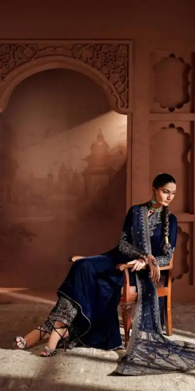 LG 2041 Navy Blue Velvet Salwar Suit Perfect for Wedding, Party, Baby Shower, Makar Sankranti, Pongal – . Best Price ₹2399. Delivery 4-6 Working D | Jump Suits, Tops & Bottoms, Track Suits, Salwar suit, Casual Suits, Creative suits, Designer Suits, Palazzo Suits, Party Wear Suits, Patiala Suits, Straight Suits, Trendy Wear