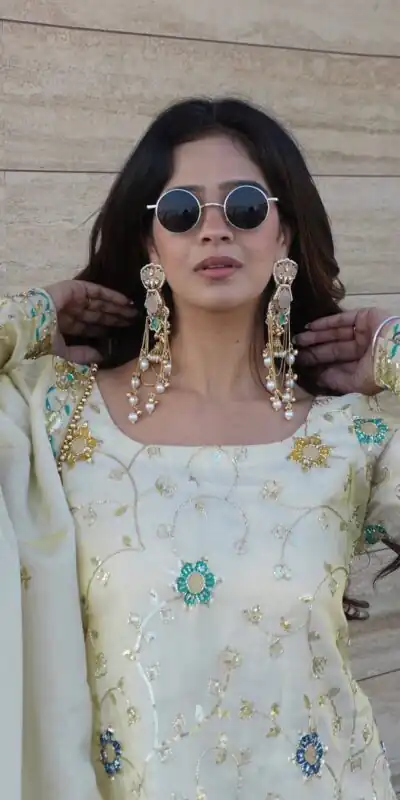 ZSR 3155 Off White Chinnon Salwar Suit Perfect for Wedding, Party, Durga Puja, Reception, Onam – . Grab it for ₹1999. Delivery 4-6 Working Days. | Jump Suits, Tops & Bottoms, Track Suits, Salwar suit, Casual Suits, Creative suits, Designer Suits, Palazzo Suits, Party Wear Suits, Patiala Suits, Straight Suits, Trendy Wear