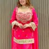 LG 2015 Pink Cosmos Salwar Suit Perfect for Wedding, Party, Karwa Chauth, Eid, Holi – . Exclusive Offer ₹2099. Delivery 4-6 Working Days. Shop now. | Jump Suits, Salwar suit, Casual Suits, Creative suits, Designer Suits, Palazzo Suits, Party Wear Suits, Patiala Suits, Straight Suits