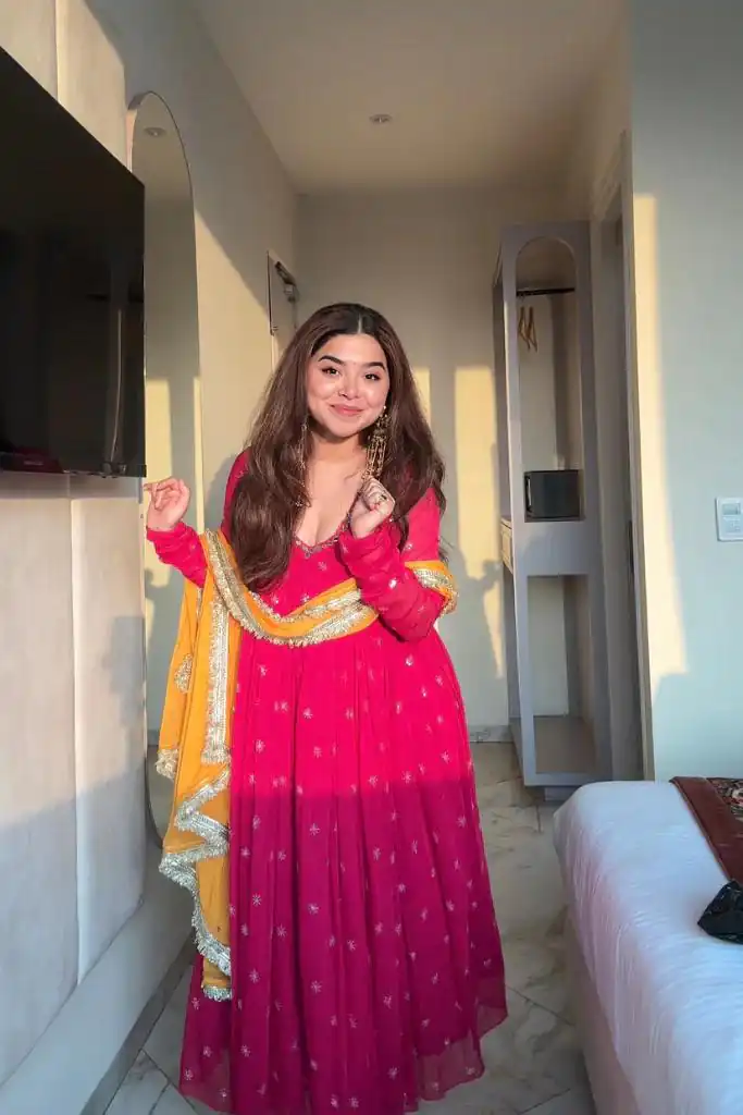 SRK 5313 Pink in Faux Georgette Embroidery Work Salwar Suit . Available at ₹2099 only. Delivery 4-6 Working Days. Shop now. | Jump Suits, Salwar suit, Casual Suits, Creative suits, Designer Suits, Palazzo Suits, Party Wear Suits, Patiala Suits, Straight Suits