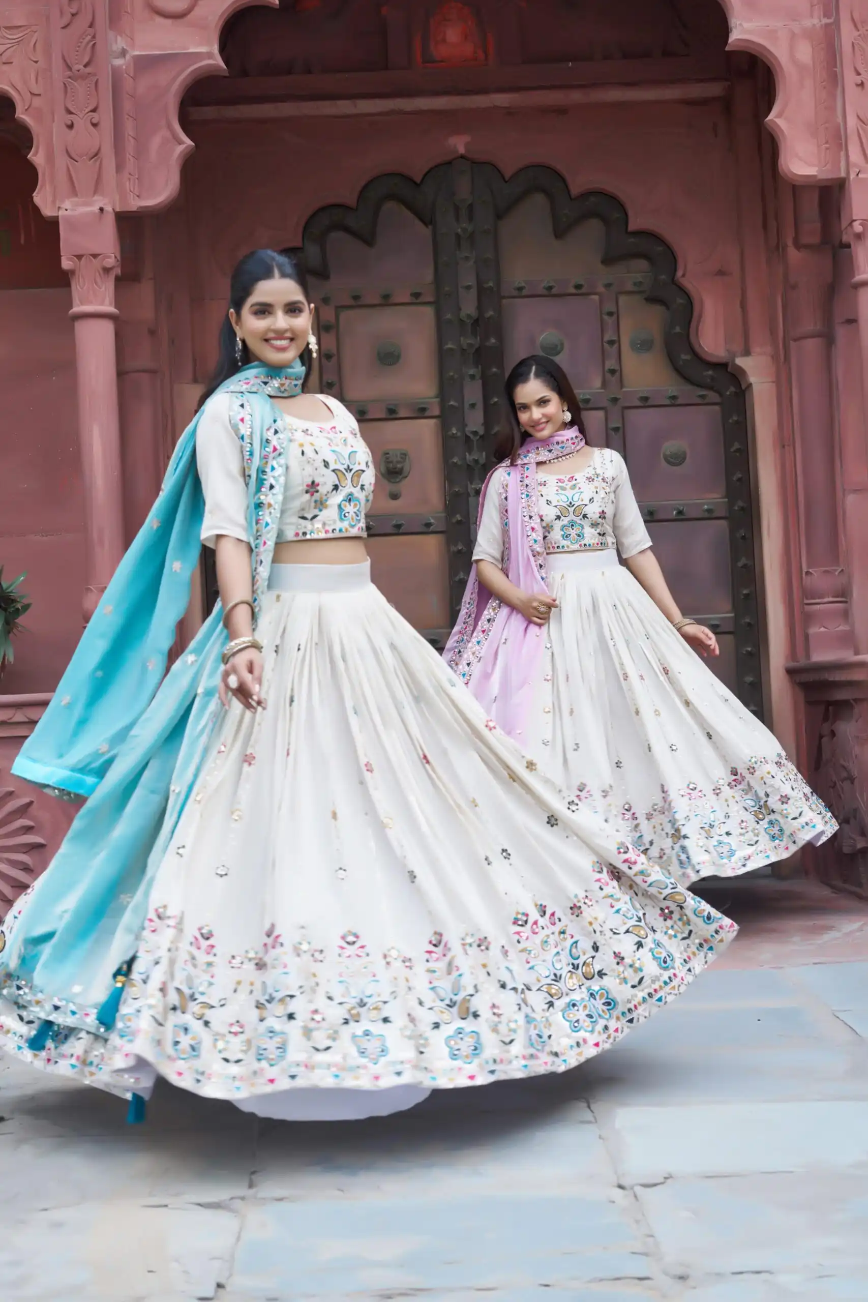 Ram 144 Pink in Pure Tissue silk Embroidery Work Lehenga Choli . Available at ₹3349 only. Delivery 4-6 Working Days. Shop now. | Lehenga, Bollywood Lehenga, Creative Lehenga, Designer Lehenga, Embroidered Lehenga, Party Wear Lehenga
