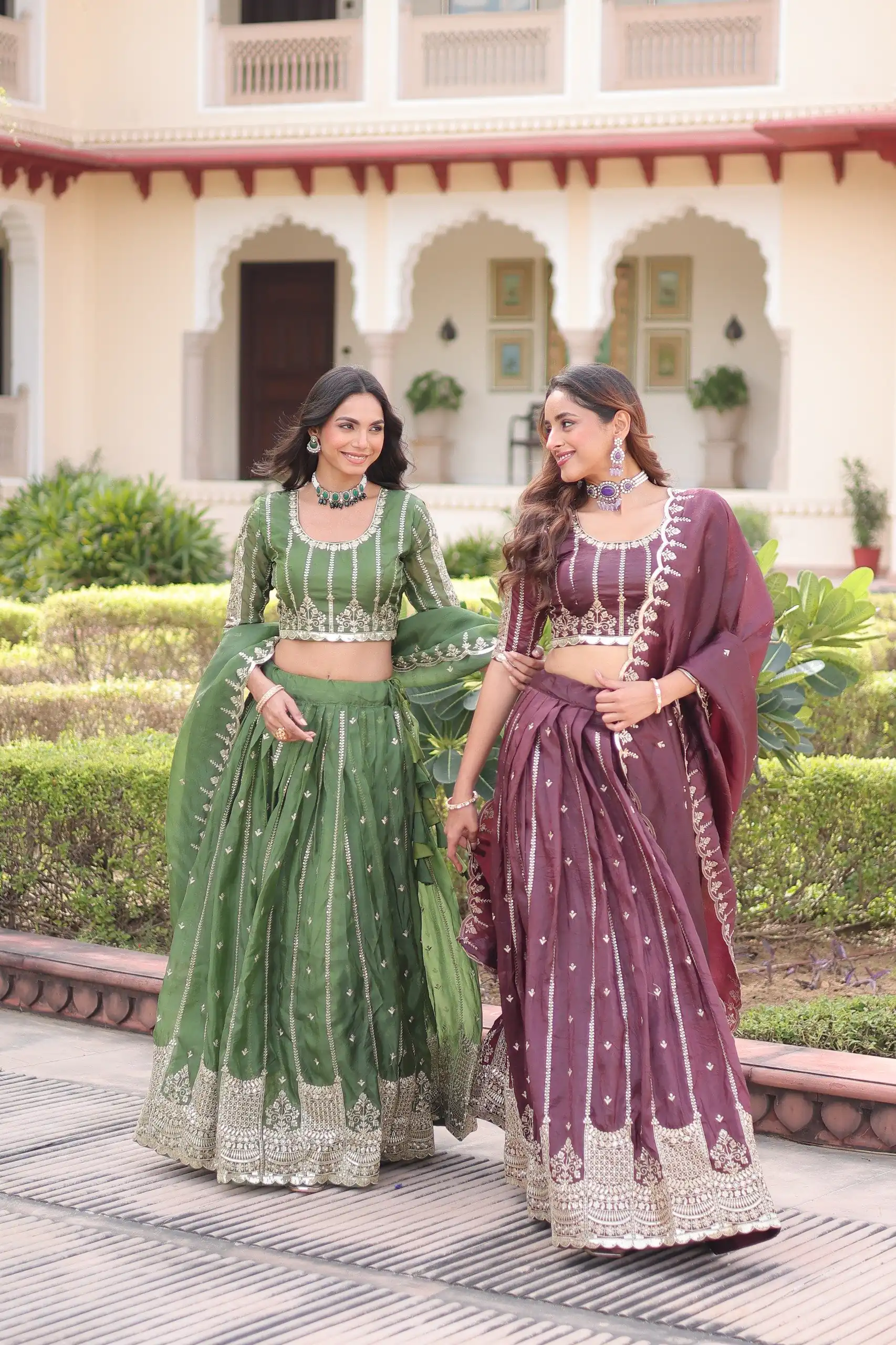 KA 5056 Pista Gold Crush Lehenga Choli with Embroidery Work & Zari Work. Best Price ₹2599. Delivery 4-6 Working Days. Shop now. | Lehenga, Bollywood Lehenga, Creative Lehenga, Designer Lehenga, Embroidered Lehenga, Party Wear Lehenga