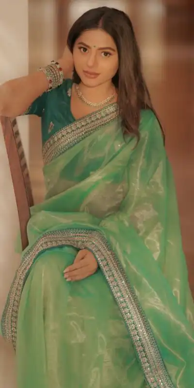 JR 657 Pista with Sequins Work & Embroidery Work Twill Net Saree . Exclusive Offer ₹1599. Delivery 4-6 Working Days. Shop now. | Sarees, Bollywood Sarees, Creative Sarees, Designer Sarees, Embroidered Sarees, Ethnic Saree, Modern Digital sarees, Party Wear Sarees