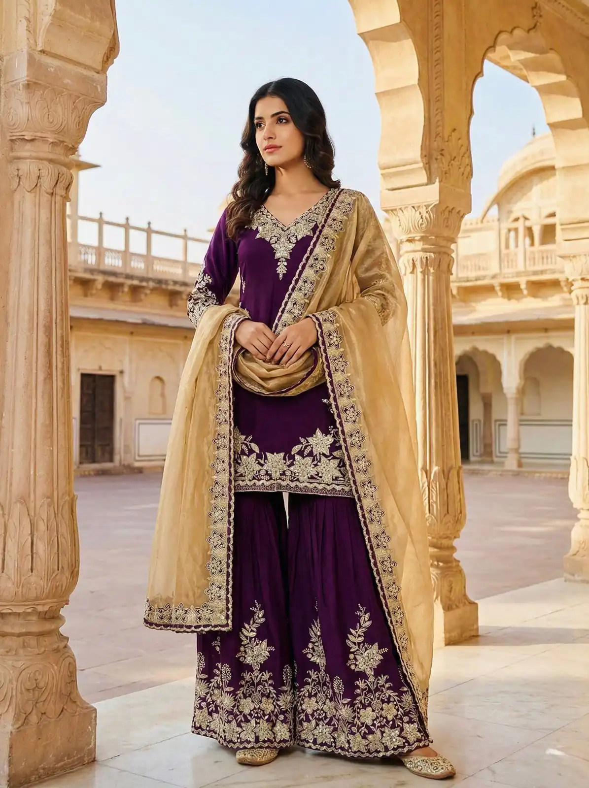 SRK 5244 Purple in Chinon Silk Lace Work & Embroidery Work Salwar Suit . Special Price ₹2399. Delivery 4-6 Working Days. Shop now. | Jump Suits, Tops & Bottoms, Track Suits, Salwar suit, Casual Suits, Creative suits, Designer Suits, Palazzo Suits, Party Wear Suits, Patiala Suits, Straight Suits, Trendy Wear