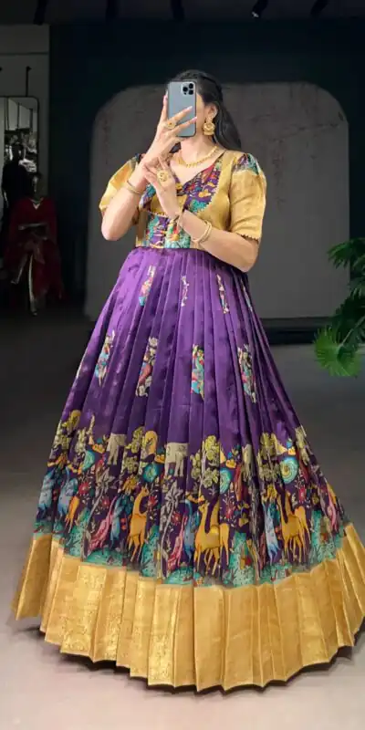 YNF 5009 Purple Dola Silk Weaving Work Gown with Designer Work. Introductory Price ₹1749. Delivery 4-6 Working Days. Shop now. | Gowns, Bollywood Gowns, Creative Gowns, Designer Gowns, Embroidered Gowns, Party Wear Gowns